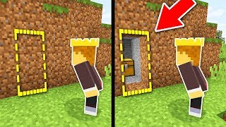 ENCONTRAMOS UMA PASSAGEM SECRETA NA TERRA DO MINECRAFT