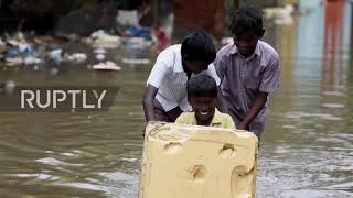 India: Chennai hit by flooding after days of heavy rainfall