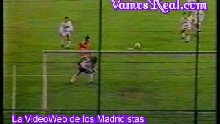 REAL MADRID VS SPARTAC DE MOSCU (1-3) Temporada 1990-91 Goles