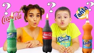 СВЕЧИ ИЗ КОКА КОЛА ФАНТА СПРАЙT How To Make Coca Cola, Fanta and Sprite Candles
