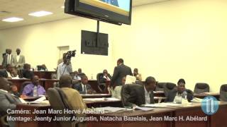 Député Arnel Bélizaire pète les plombs au parlement.