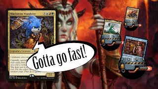 Maelstrom Wanderer vs Azami Muldrotha & Rafiq | 1v1 Commander EDH gameplay | eedi H tribalkai