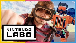 80€ für Robo-Pappe - NINTENDO LABO ROBO-KIT