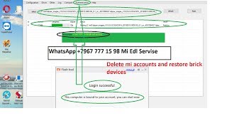 Mi Account Authorization ( #xiaomi#edl #auth #tool #login #miflash )