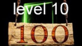 100 escapers level 10 walkthrough HD!!!
