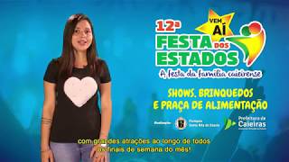 Vem aí a Festa dos Estados 2019!