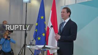 Austria: Former chancellor Sebastian Kurz bids farewell to politics