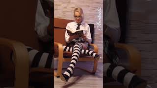 Ania-schoolgirls in 16cm heels ???? #highheel #feet #legs #shorts