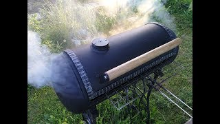 Мангал из газового баллона!!!Своими руками!