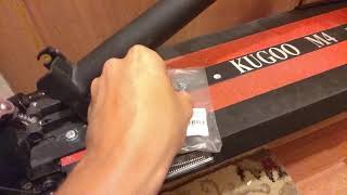 Kugoo M4 решение проблемы с сидением