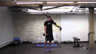 StreamFIT TRX Training Push/Pull Core Workout with Dumbbell