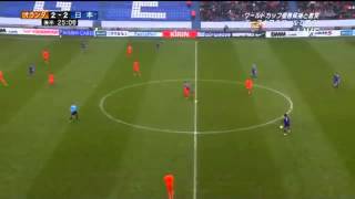 国際Aマッチ　サッカー日本代表対オランダ代表　後半戦　2013/11/16