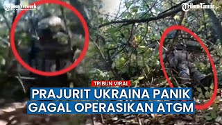 Detik-Detik Rudal ATGM Ukraina Gagal Beroperasi pada Posisi Pasukan Rusia