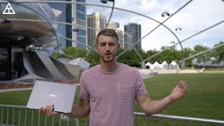 Chicago With My New Always Connected PC Powered By Qualcomm!