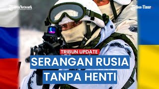 Kompilasi Jet Tempur Rusia, Drone Lancet hingga Artileri Bombardir Benteng Pertahanan Ukraina