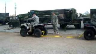 Kawasaki BruteForce 750 Vs. Polaris Sportsman 800 part 1