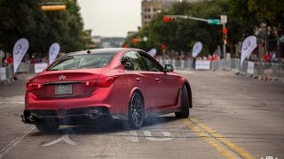 Infiniti Q50 Eau Rouge HD Sound GTR Motor (poor driving)
