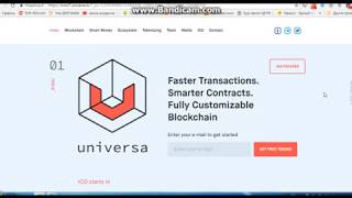 Universa Blockchain Platform получаем 50 mUTN или токены