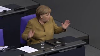 Viral: Merkel a constatat că nu și-a pus masca