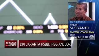 Khawatirkan Dampak PSBB DKI, Aksi Jual Investor Kian Ramai