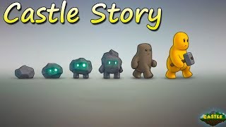 Желтые человечки СТРОИТЕЛИ Castle Story Обзор игры