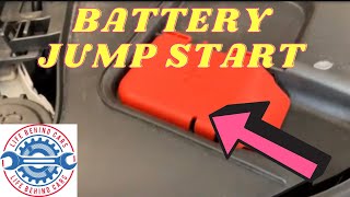 BMW 1 Series 2015 Diesel 1496cc Battery Positive & Negative Post Jump Start Location