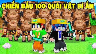 PHONG CẬN SIÊU NHÂN TIÊU DIỆT 1000 QUÁI VẬT GIẢI CỨU TRÁI ĐẤT TRONG MINECRAFT