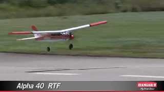Радиоуправляемый самолёт с ДВС Hangar9 Alpha 40 RTF (HAN4400)