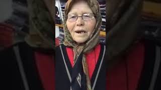 Muhteşem küfür eden teyze