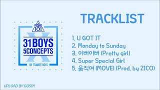 [Full ALbum] PRODUCE X 101 (프로듀스 X 101) - 31 Boys 5 Concepts