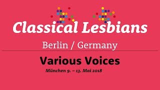 CLASSICAL LESBIANS at Various Voices 2018 München