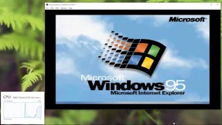 Xenia Xbox 360 emulator running Windows 95