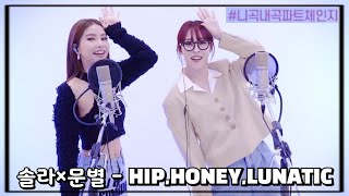[마마무 솔라&문별] 보컬,랩 파트 체인지 했더니.. (니곡내곡 짜릿함) HIP, HONEY, LUNATIC