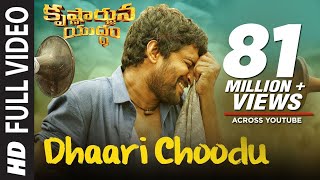 Dhaari Choodu Full Video Song - Krishnarjuna Yuddham Video songs | Nani, Anupama, Rukshar