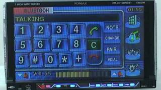 XOMAX xm 2 dtsbn 991 Autoradio USB DVD MP3