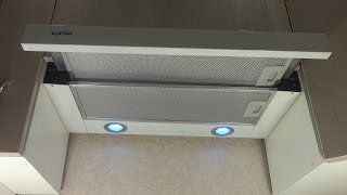 VENTOLUX Garda 60 WH 700 Led вытяжка кухонная. Обзор.