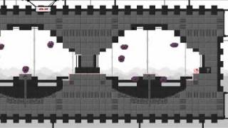 Super Meat Boy "Impossible Boy" Achievement: No Death Dark World Chapter 7 (The Cotton Alley)