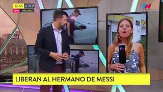 Matias Messi hermano de Leo sale de la cárcel