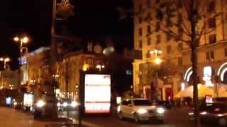 Крещатик вечером, Киев
