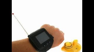 Наручный беспроводной эхолот lucky fishfinder в виде часов