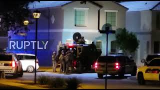 USA: Footage shows SWAT rescuing baby after Phoenix police shootout