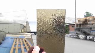 Монолитный поликарбонат Palsun Бронза 20% Embossed