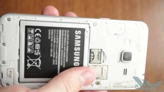 Как вставить SIM-карту в Samsung Galaxy J3 (2016) (XHW.BY)
