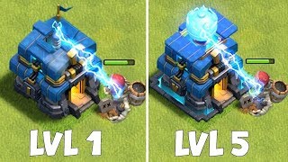 ALL TH 12 ATTACK LEVELS!!! "Clash Of Clans" NEW UPDATE!!