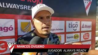 Marcos Ovejero ya entrena en Always Ready y dará lo mejor