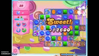 Candy Crush Level 1485 Audio Talkthrough, 3 Stars 0 Boosters