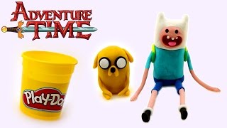 Hora de Aventura Animacion Jake y Finn Stop Motion Juguetes Play Doh en DCTC