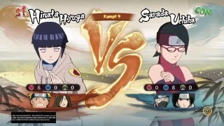 Naruto Storm 4 PTS Hinata (PTS Naruto & Hanabi) vs. Sarada (Kid Kakashi & PTS Sasuke)