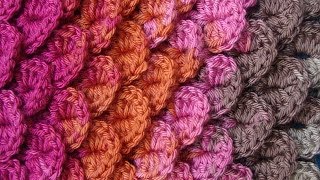 Узор 18 Чешуйки Сrocodil crochet pattern Вязание крючком