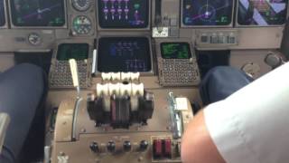 Взлет Пхукет Трансаэро Боинг 747-400